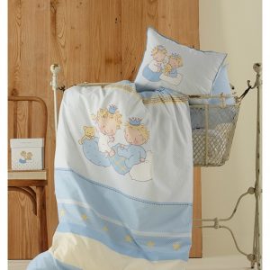 купить Постельное белье для младенцев Karaca Home - Mini голубое (2883)