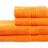купить Махровое полотенце RAINBOW оранжевое Турция (IZ-8698499302662-v) 46300