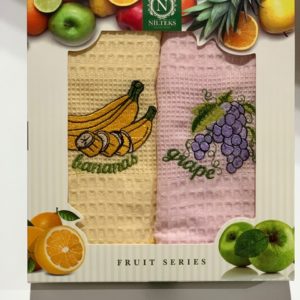 купить Набор кухонных полотенец Nilteks Fruit Series V01 40x60 2 шт  фото