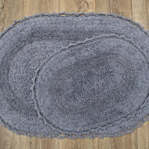 купить Набор ковриков Irya - Vermont gri Серый фото