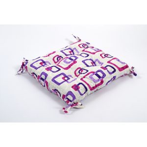 купить Подушка на стул Lotus - Delta с Завязками Фиолетовый фото