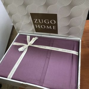 купить Постельное белье Zugo Home сатин однотонный Plum Фиолетовый фото 2