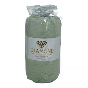 купить Простыня махровая на резинке DIAMOND HAVLU CARSAF GREEN Зеленый фото